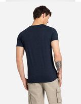 Tričko - Základné - tmavomodra