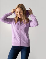 Dukserica sa kapuljačom - Kapuljača - ljubicasta