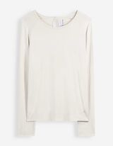 Langarmshirt - Raglan&auml;rmel - Off-White