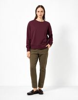 Sweatshirt - Oversized Fit - Lila