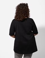 Majica kratkih rukava - Print - crno