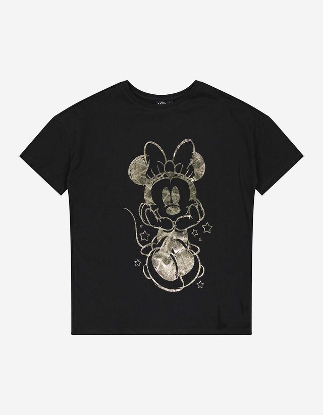 Majica kratkih rukava - Minnie Mouse - crna