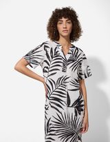 Kleid - Seitenschlitz - weiß