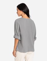 Palaidinė - Muslinas - tamsiai zalias