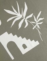 Majica kratkih rukava - Prednji tisak - tamno zelena