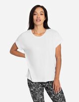 Tričko - Viskózová zmes - biely