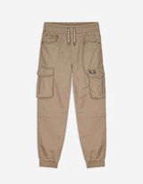 Cargo-stiilis püksid - Relaxed Fit - beezh