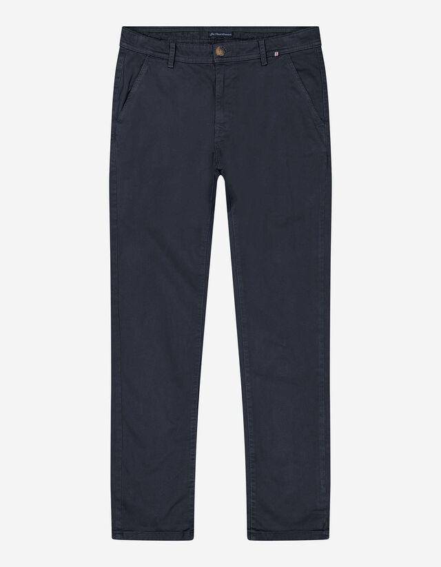 Chino hlače - Regular Fit - tamno plava