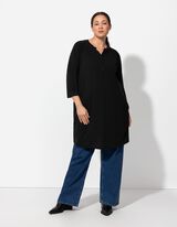 Tuniek - 3/4-mouwen - zwart