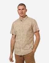 Hemd - Leinen-Mix - beige