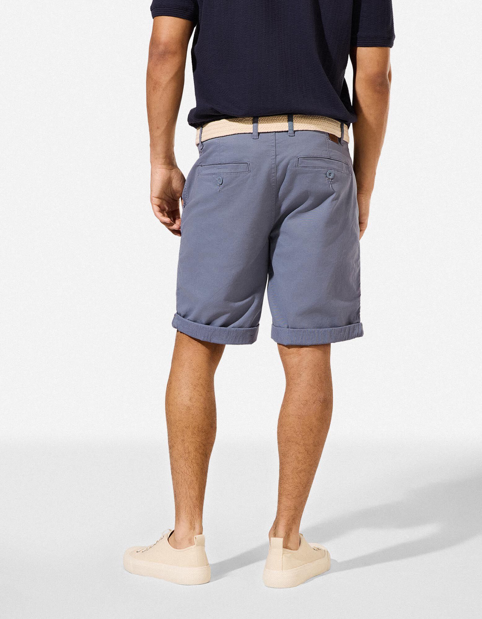 Short - Serg&eacute; - Bleu fonc&eacute;