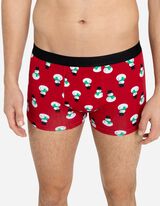 Boxeralsó - Karácsony - mélyvörös