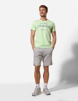 Tričko - Potisk - sv. zelena