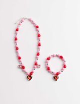 Schmuck-Set - 2er-Pack - silberfarben