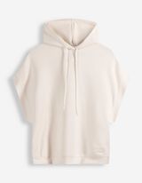 Sweatshirt - Modal-Anteil - wei&szlig;