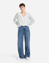 Bluza - LENZING™ ECOVERO™ - zelena