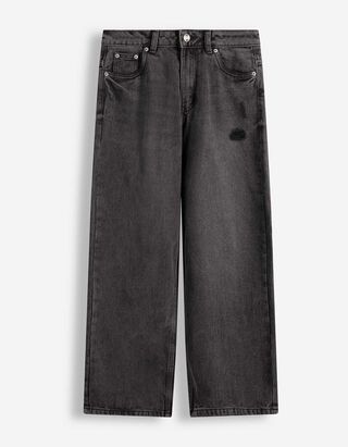 Jeans - Wide fit - Zwart