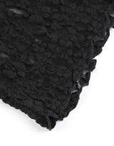 Cropped Top - Spitze - schwarz