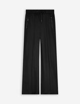 Pantaloni - Detalii metalice - Negru