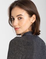 Midi haljina - Uz telo - crno