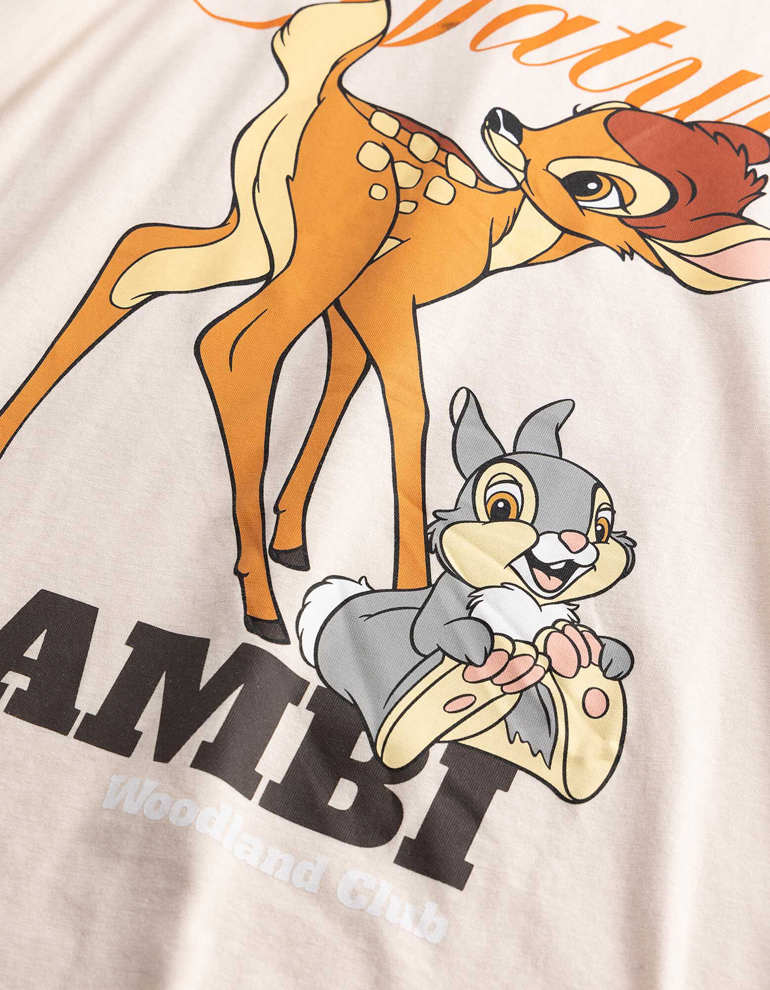 T-shirt - Bambi - Beige