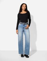 Gürtel - Nietenbesatz - schwarz