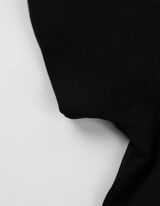 T-Shirt - Schulterfrei - schwarz