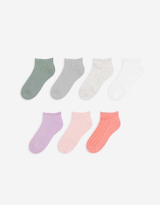 Sneakersokken - Set van 7