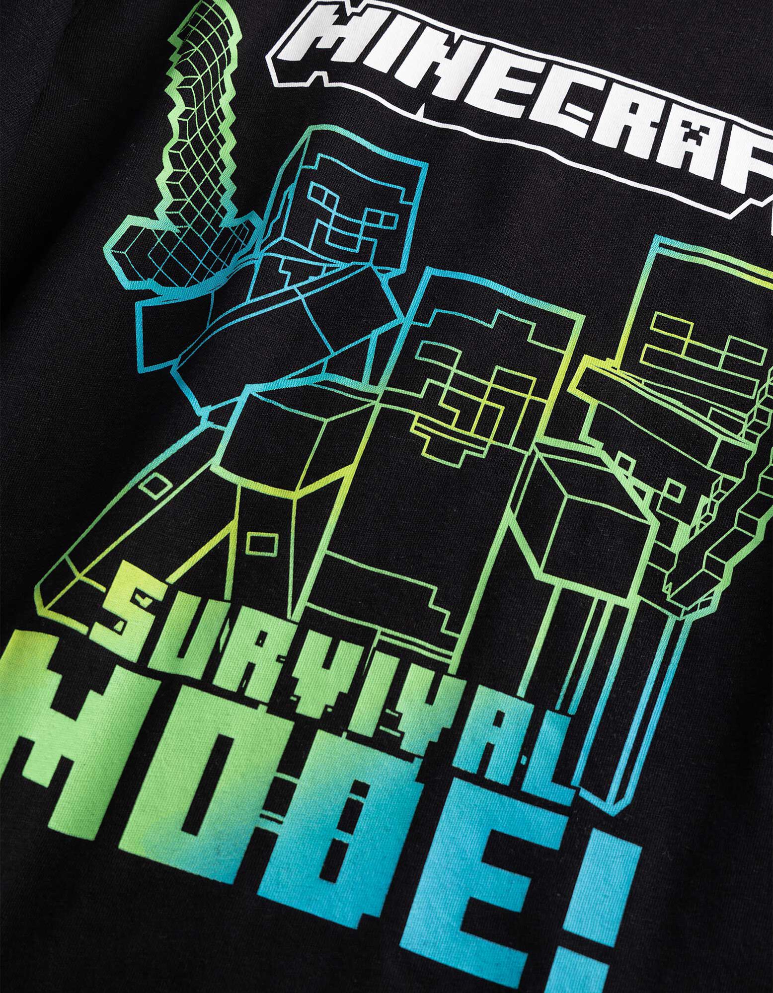 Langarmshirt - Minecraft - Schwarz