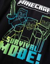Langarmshirt - Minecraft - Schwarz