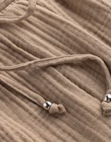 Shorts - Musselin - braun