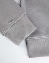 Mikina - skr&aacute;ten&yacute; - seda