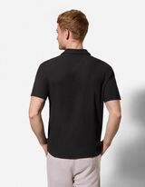 Poloshirt - Relax Fit - schwarz