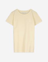 T-shirt - Basis - lichtgeel