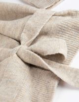 Pleteni pulover - Izgled na preklop - bez