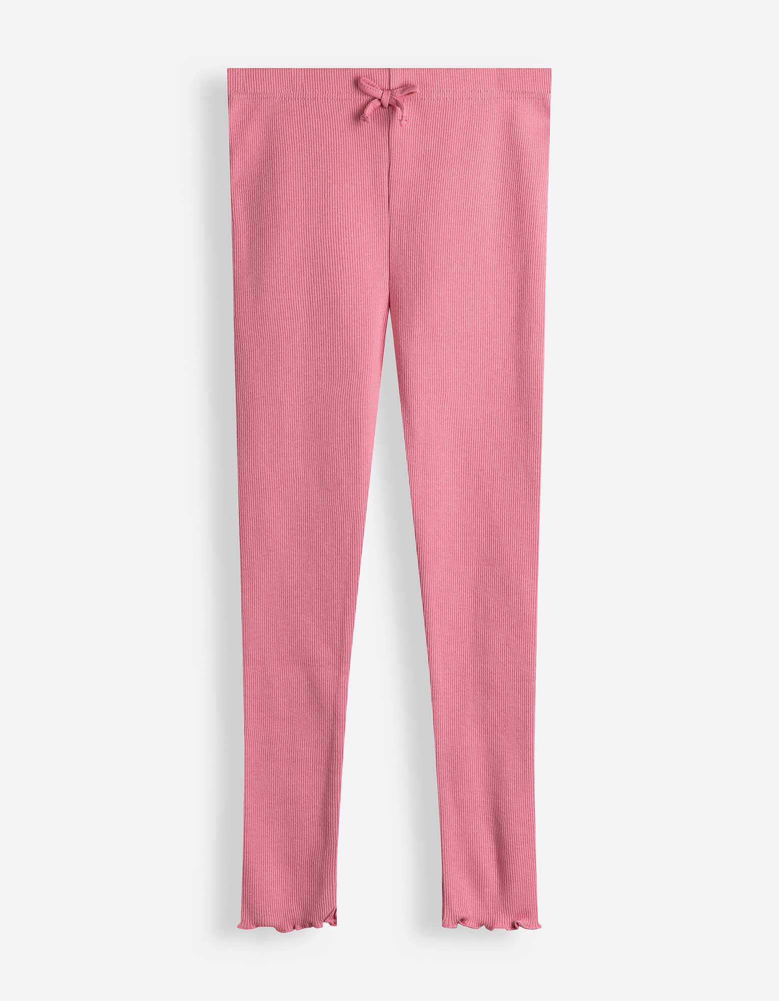 Legging - Geribd - Roze