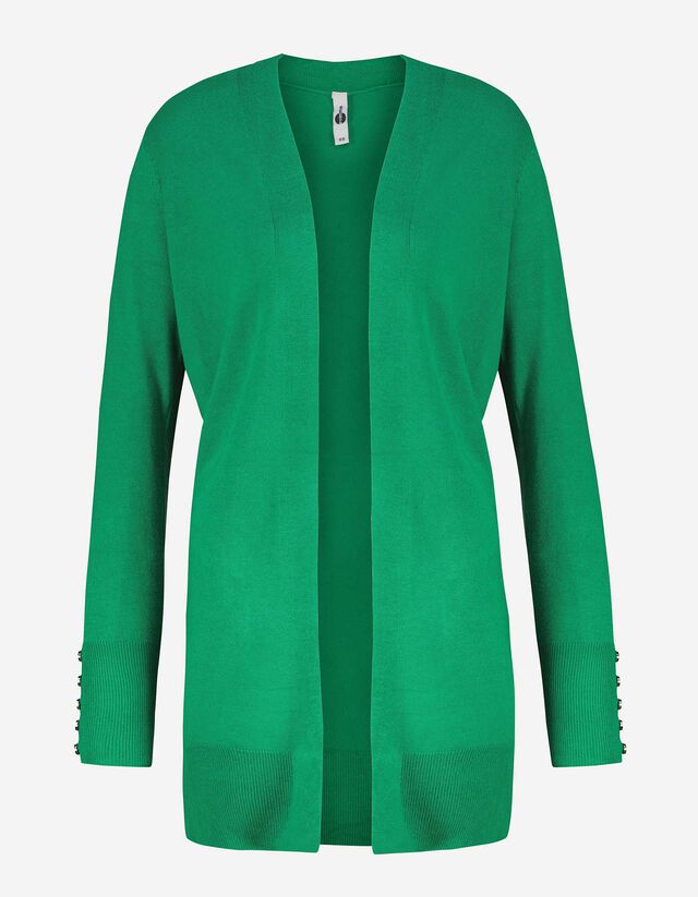 Lang vest - Viscosemix - groen