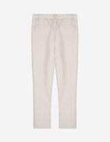 Pantaloni - Talie regular - Bej