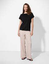 T-shirt - Mieszanka bawełny - czarny