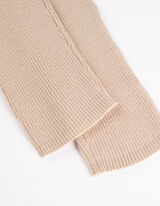 Legíny - Rebrový úplet - bezova