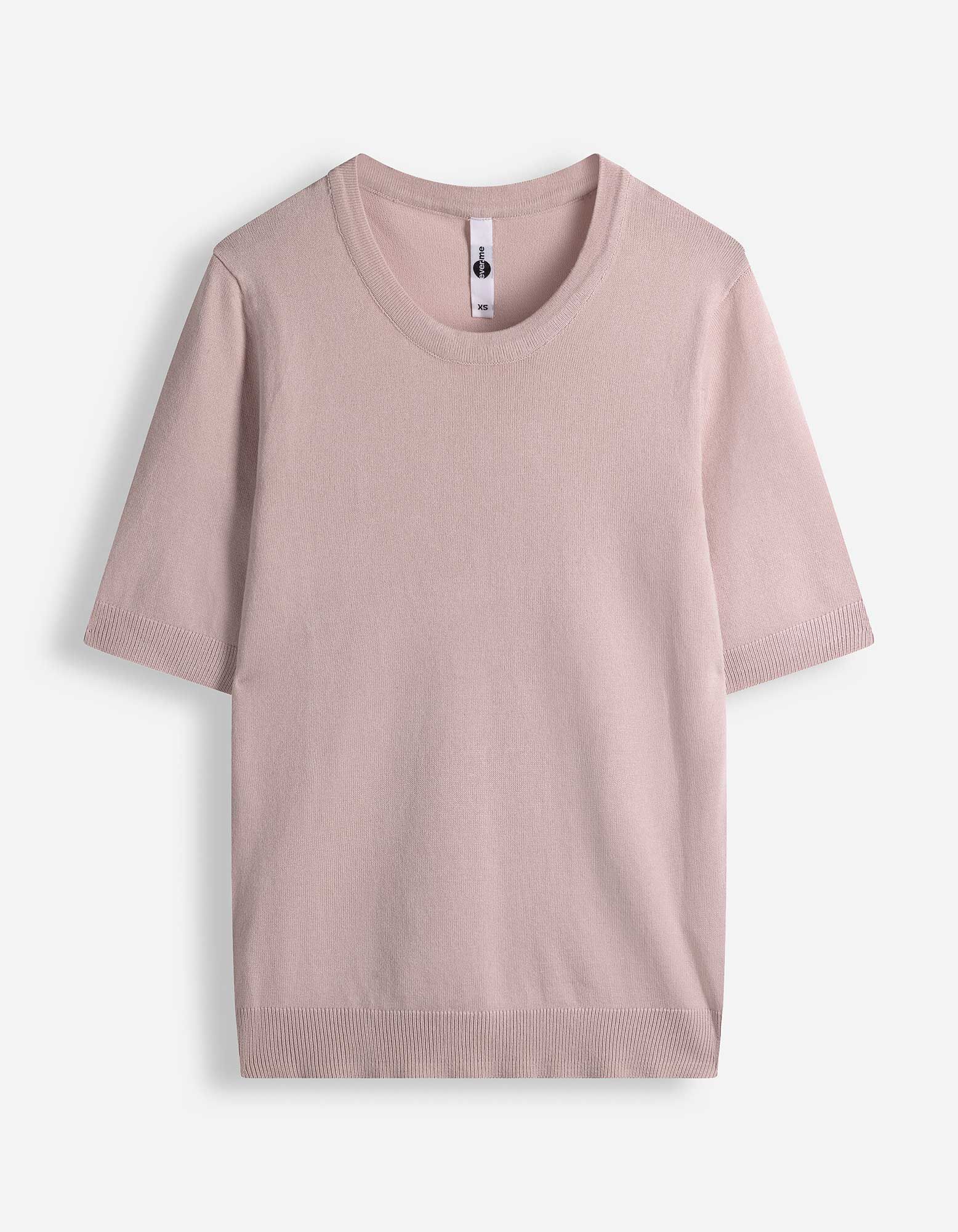 Pullover - Kurze &Auml;rmel - Rosa