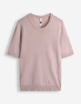 Pullover - Kurze &Auml;rmel - Rosa