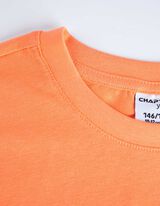 Marškinėliai - Su paveikslėliais - oranzinis