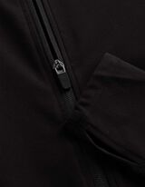 Sweatjacke - Soft-Touch - Schwarz