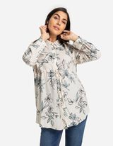 Hemdbluse - Umstandsmode - weiß