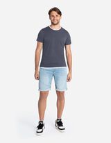 Tricou - Double-Layer-Look - Albastru inchis