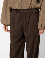 Broek - Corduroy - donkerbruin