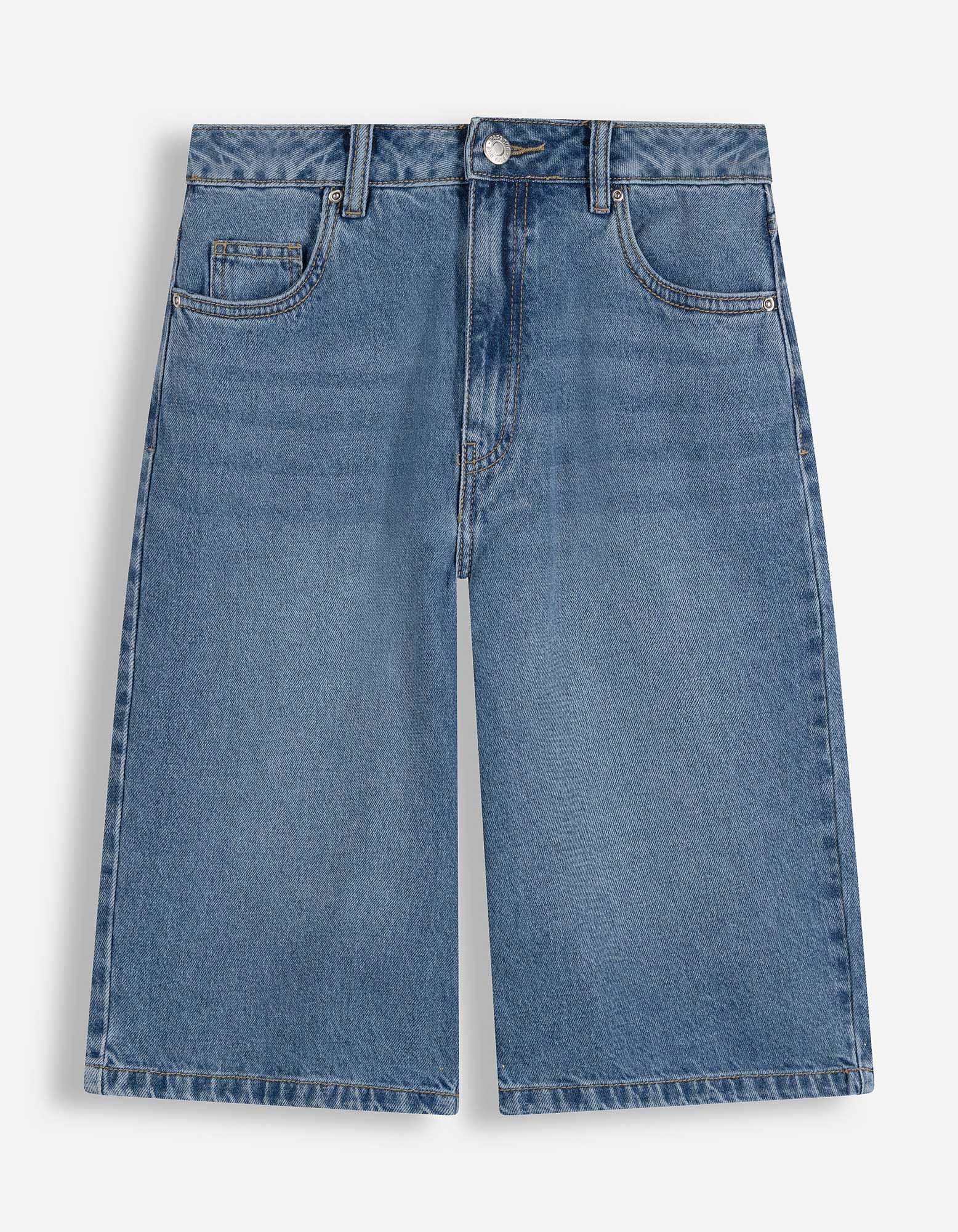 Bermuda  - Relaxed Fit - blau