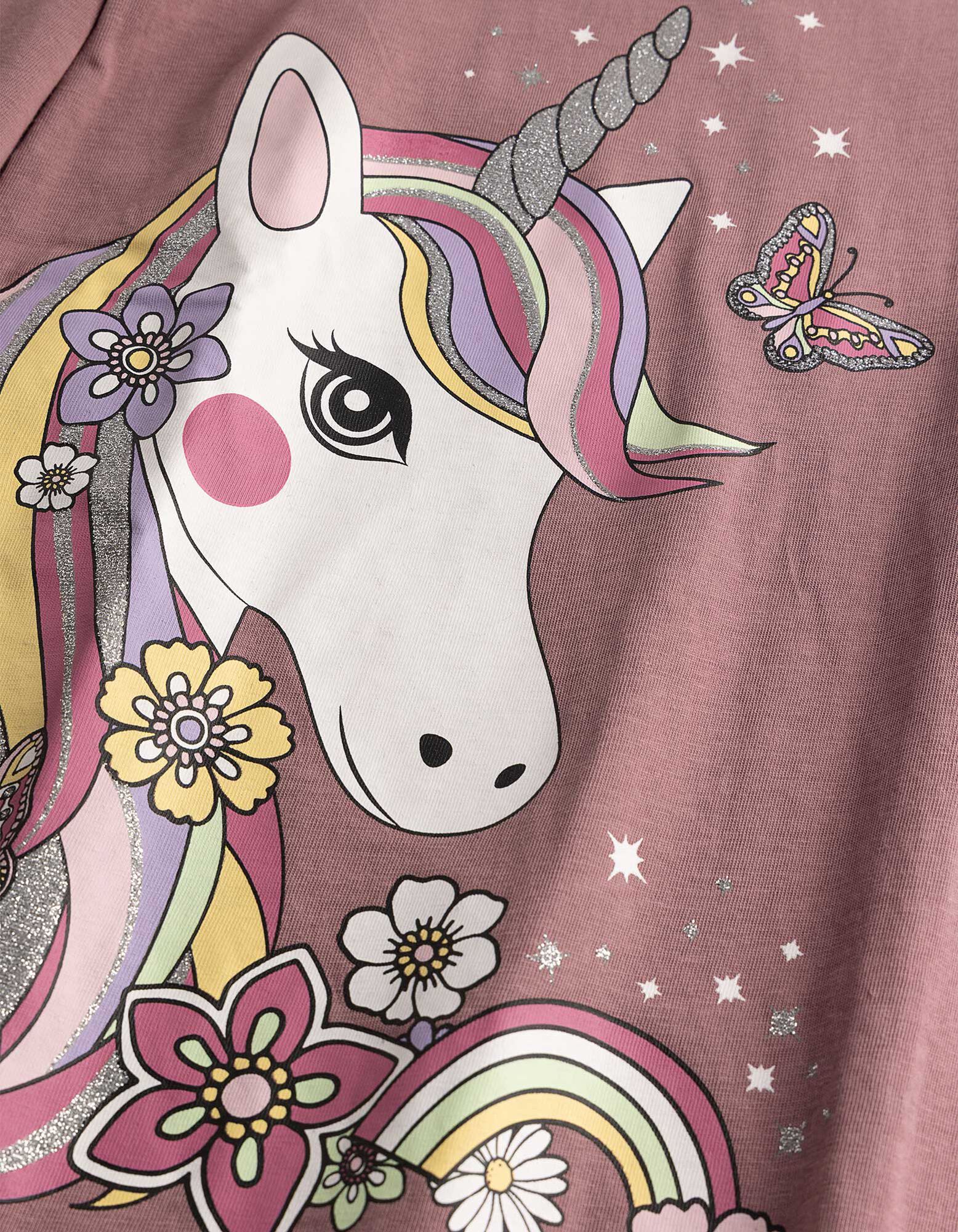 Longsleeve - Print - Bessenrood