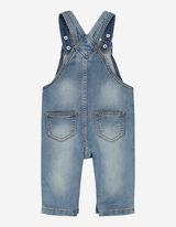 ogrodniczki - hafty - jasny niebieski